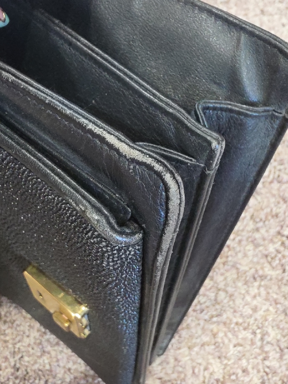 Mosart Vintage Stingray Cluth Purse - Picture 9 of 9